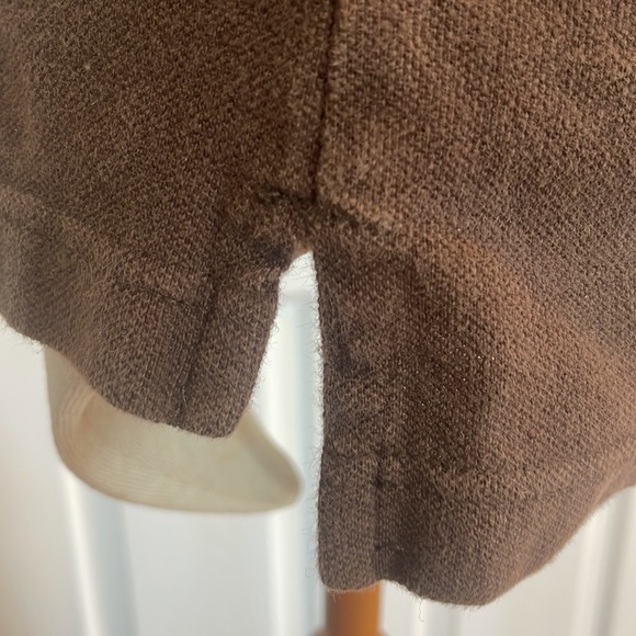 Vintage wash brown polo top girls - Picture 8 of 11